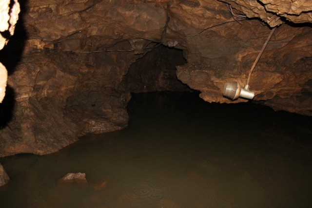 Dentro de la cuevas